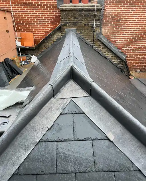 Completed pitched roof replacement by Southern Roof Replacements